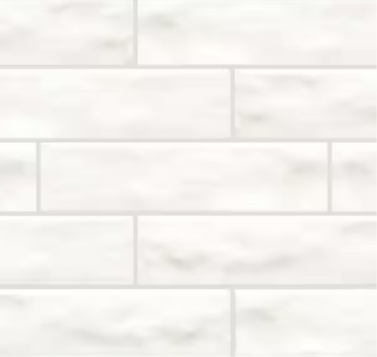 Daltile
LuxeCraft White 2 in. x 8 in. Glossy Ceramic Subway Wall Tile (10.16 sq. ft./case) **Missing 5 pieces**