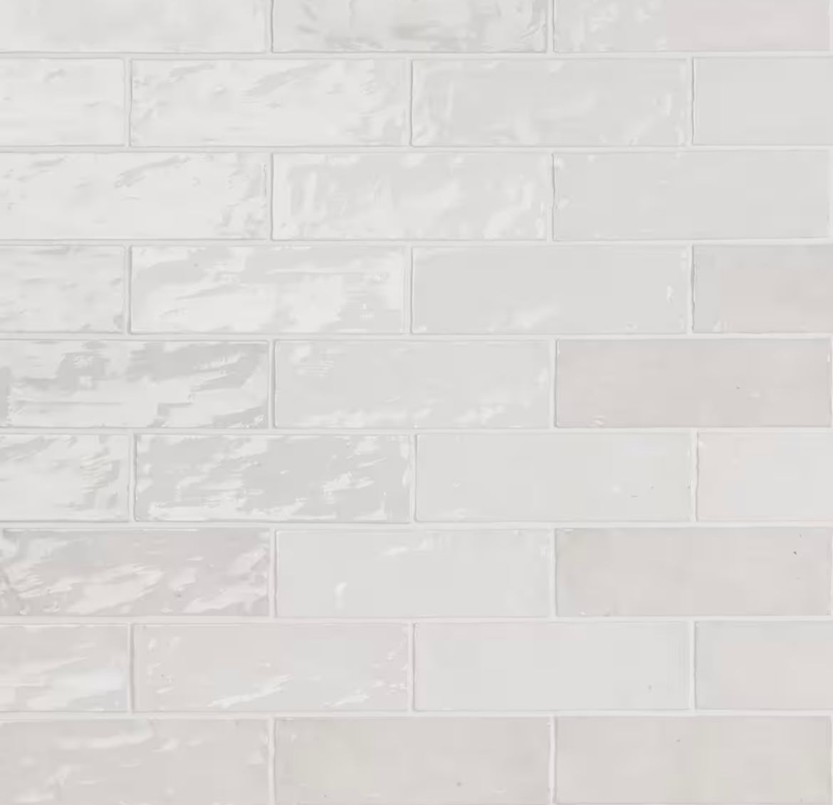 Ivy Hill Tile
Kingston White 3 in. x 8 in. Glazed Ceramic Wall Tile (5.38 sq. ft./case)