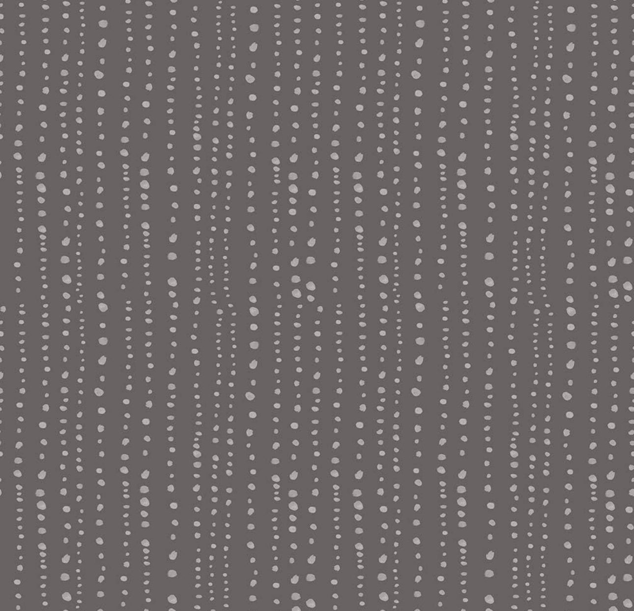 Flipside Grey Dots and Stripes Peel and Stick Removable Wallpaper - Each roll is 18 ft. Long x 18 in. Wide. - Safe for Walls - Easy to Apply & Easy to Remove