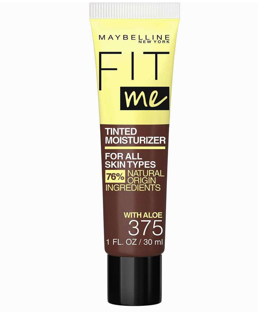Maybelline New York Fit Me Tinted Moisturizer, Natural Coverage, 375
