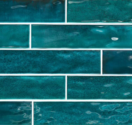 Daltile
LuxeCraft Arteko Deep Teal 3 in. x 12 in. Glazed Wall Ceramic Tile (12 sq. ft./case)