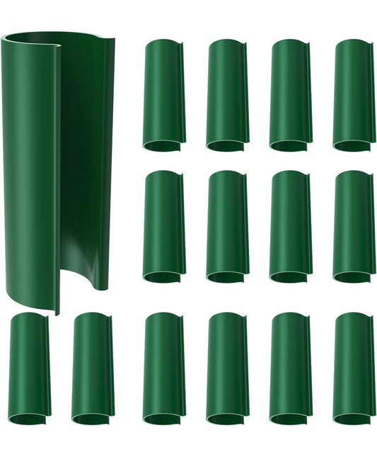 16 Pcs Summer Clamp for PVC Pipe Greenhouses, Row Covers, Shelters, Bird Protection, 2.4 Inches Long(Green, for 3/4 Inch PVC Pipe)