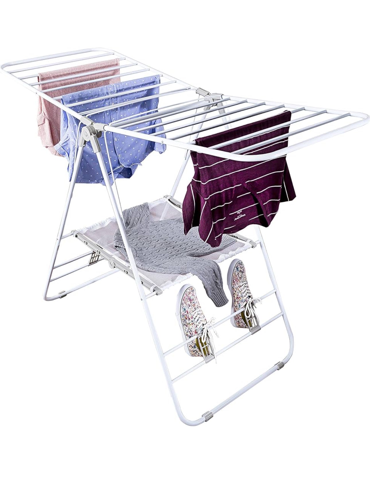 Honey-Can-Do Heavy Duty Gullwing Drying Rack, White Metal – The ...