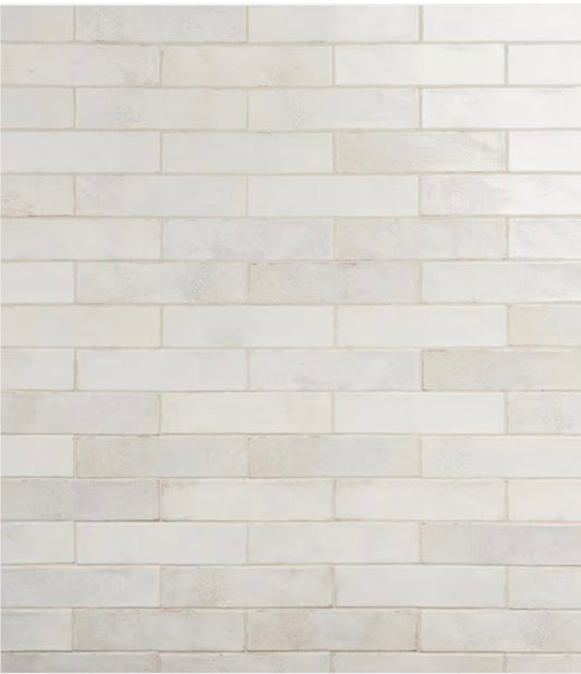 Ivy Hill Tile
Mandalay White 2.95 in. x 11.81 in. Polished Ceramic Wall Tile (5.38 sq. ft./Case)