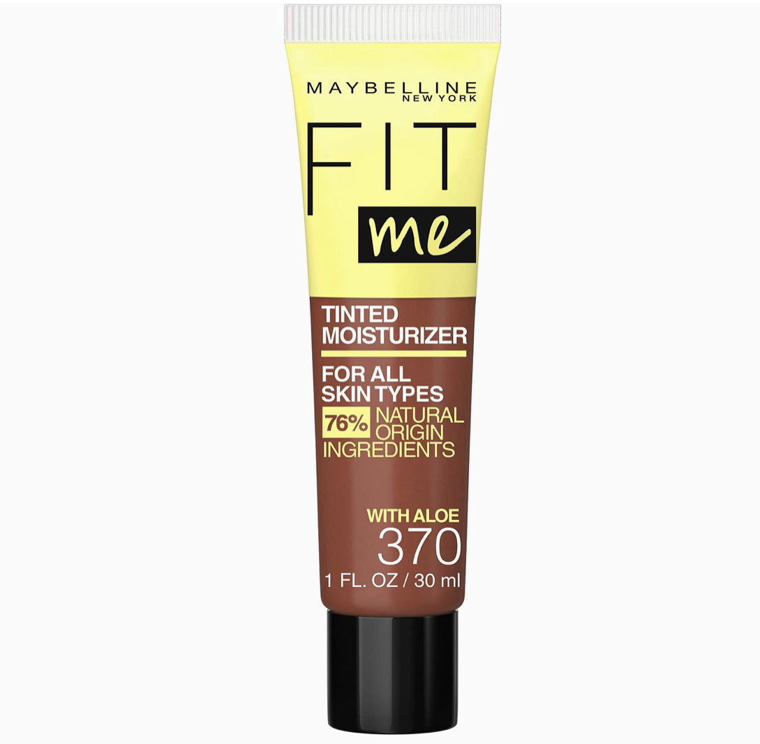 Maybelline New York Fit Me Tinted Moisturizer, Natural Coverage, 370