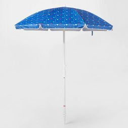6' Beach Umbrella Americana - Sun Squad