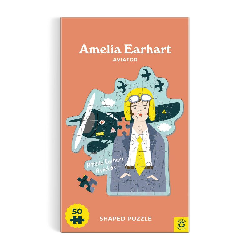 Piccolina Amelia Earhart Kids' Jigsaw Puzzle - 50pc