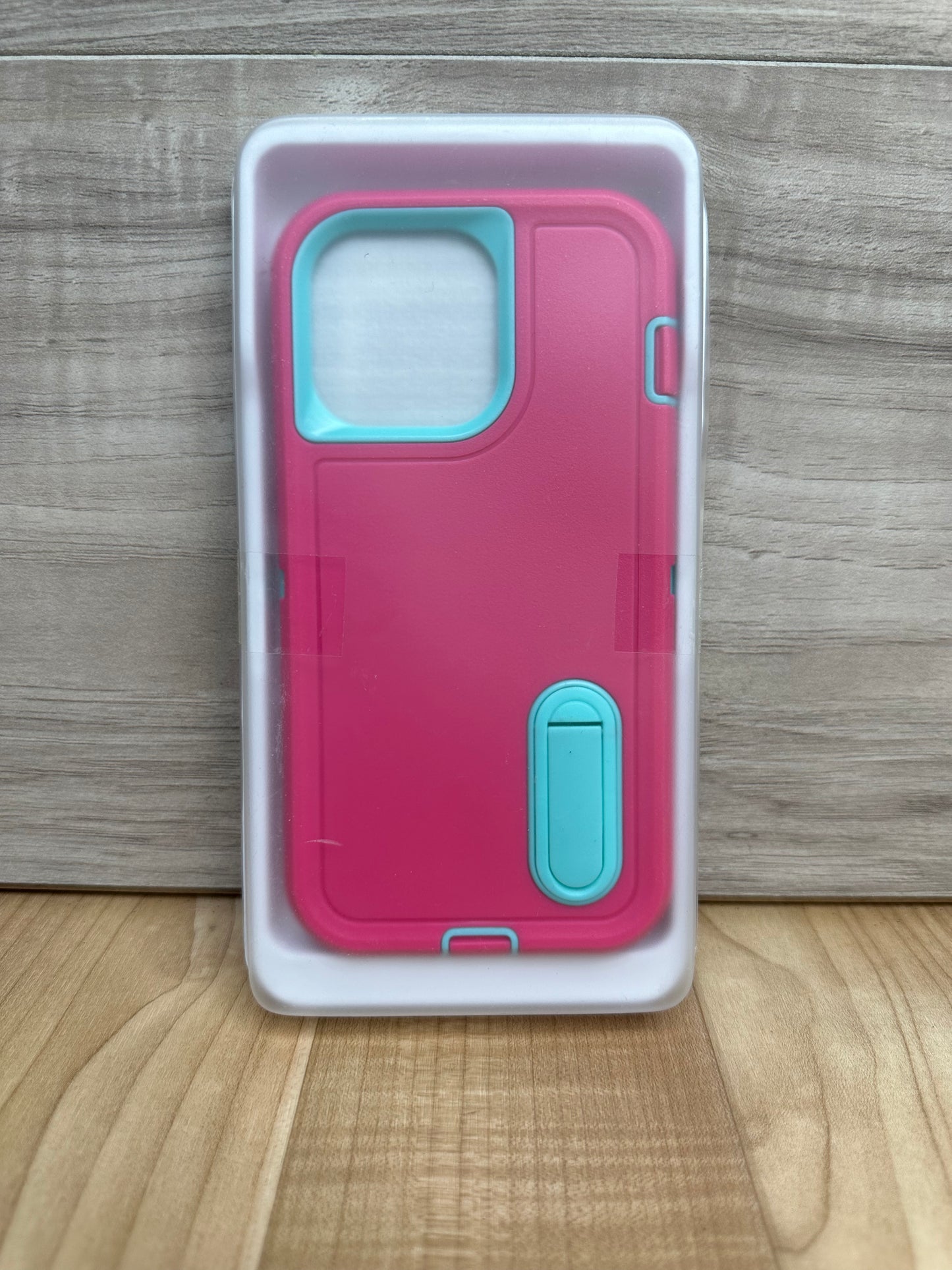 ymxdmd Case is Specially Designed for iPhone 13 Pro 6.1 Inch, Full Body Protection Heavy Duty Shock Absorbing 3 in 1 Silicone Rubber Built-in Stand
