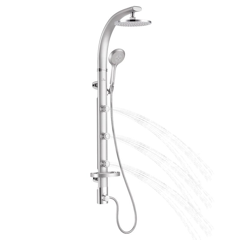 Bonzai Multifunction System 25.75" Shower Panel with Handheld Shower Head