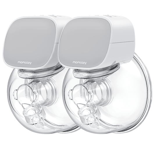 Momcozy Double Wearable Breast Pumps S9, Portable Electric Breast Pump 24mm Grey