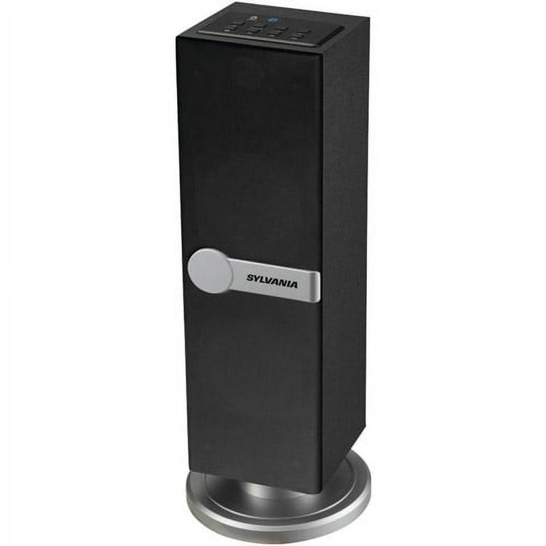 Sylvania SP269 Bluetooth(R) Mini Tower Speaker, Black OPEN BOX