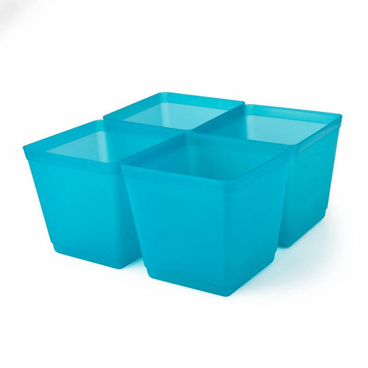 4pk 88oz Cube Utility Storage Bins - Bullseye's Playground