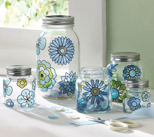 Martha Stewart Crafts Floral Paintable Clings, 27 designs