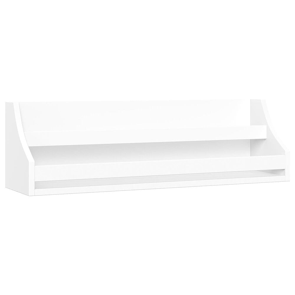 RiverRidge Home Book Nook Wall Bookshelf in White (Set of 2)