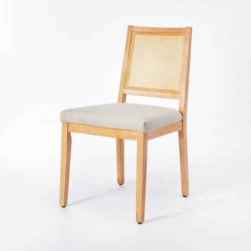 Studio McGee Oak Park Cane Dining Chair - Natural