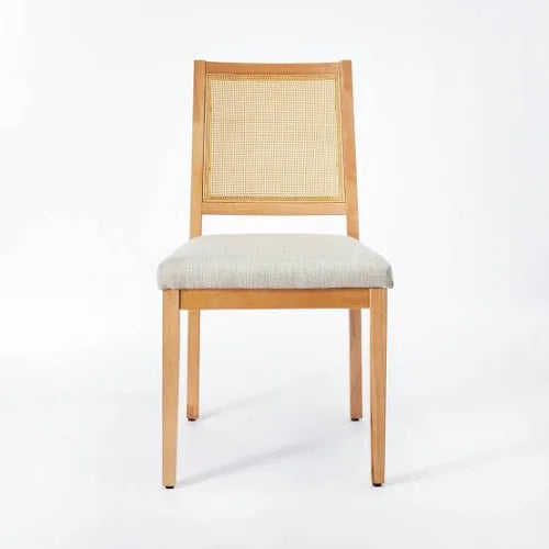 Studio McGee Oak Park Cane Dining Chair - Natural