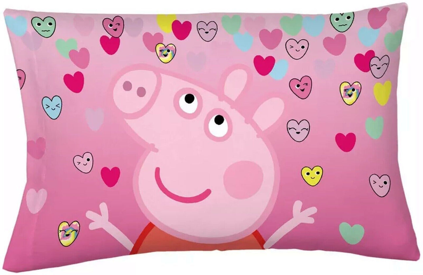 Peppa Pig Pillowcase measures 20 x 30 inches