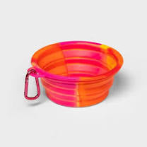 Collapsible Dog Bowl with Carabiner - Sun Squad