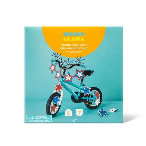 Mondo Llama Create-your-own Bike Decoration Kit