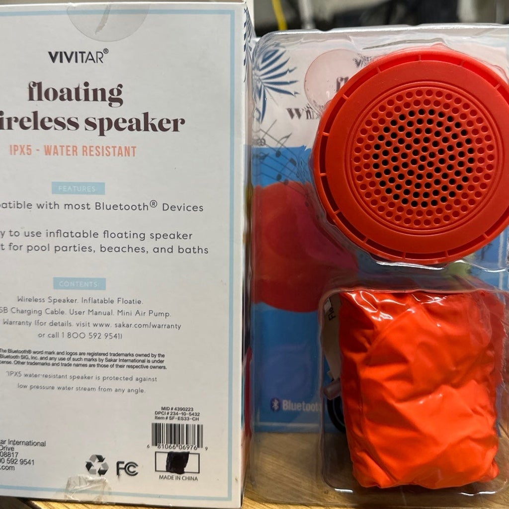 Vivitar Floating Wireless Speaker