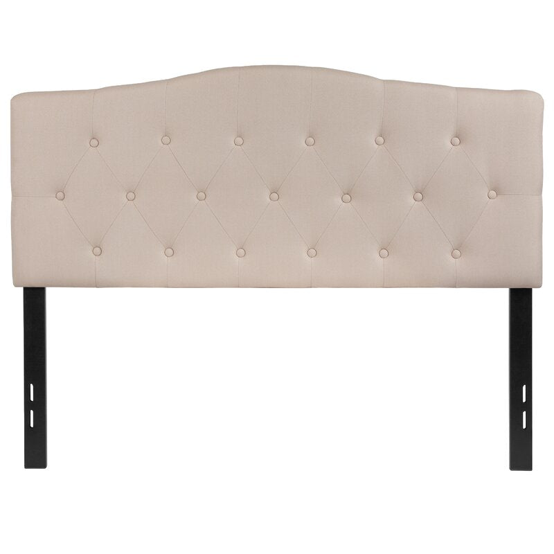Ciriaca Arched Button Tufted Upholstered Headboard Queen!!!