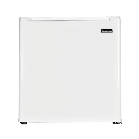 Magic Chef 1.7 cu. ft. Freezerless Mini Fridge, White*small ding back corner