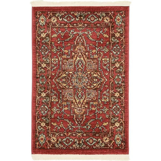 Unique loom Sahand Ardashir Red 2' 2 x 3' 0 Area Rug