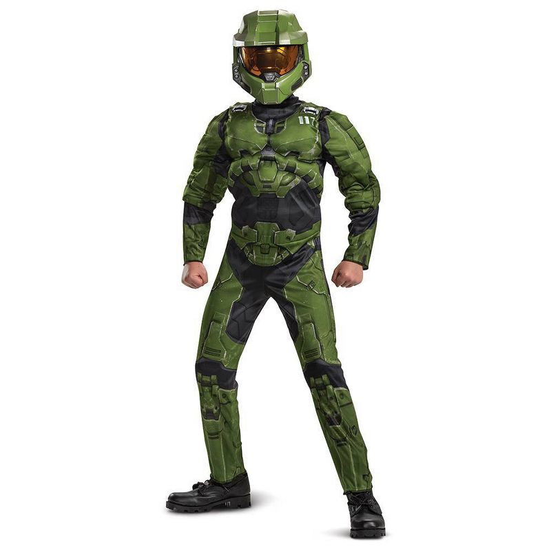 Kids' HALO Master Chief Infinite Deluxe Halloween Costume Jumpsuit