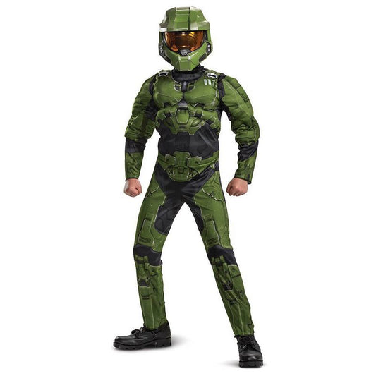 Kids' HALO Master Chief Infinite Deluxe Halloween Costume Jumpsuit