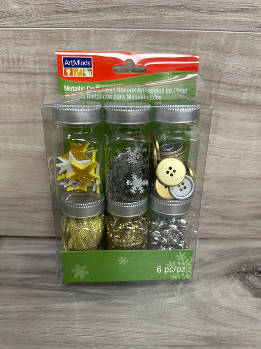 Artminds 6pc Craft jars