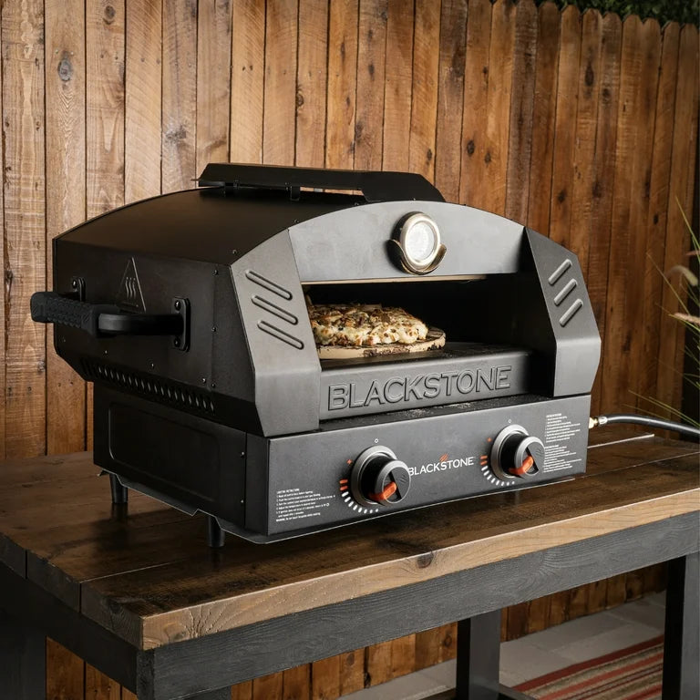 Blackstone Outdoor Tabletop Propane Pizza Oven with Two 15" Cordierite Stones**SLIGHT USE/FLOOR MODEL**