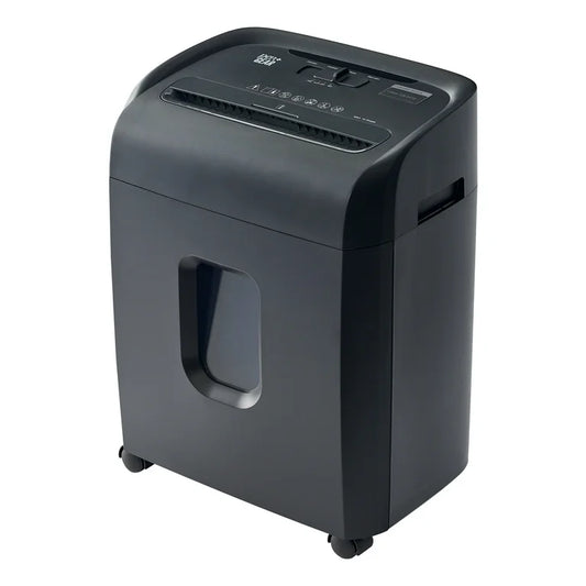 Pen + Gear 10-Sheet Micro-Cut Paper Shredder with 4 Gallon Bin, Black,Home and Office Use*new no box-tested