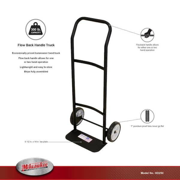 Milwaukee 300 lbs. Capacity Hand Truck