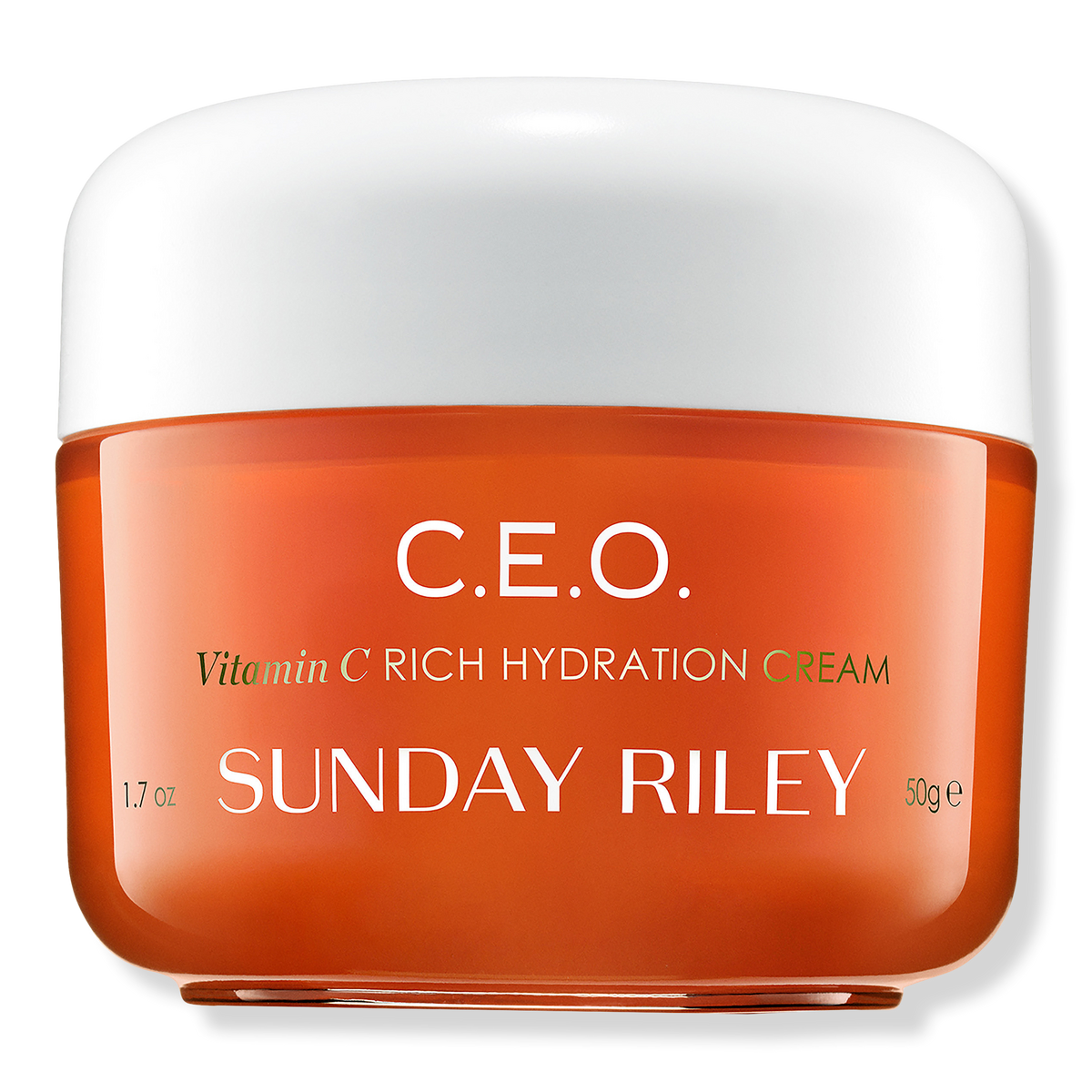 Sunday Riley C.E.O. Vitamin C Rich Hydration Cream Face Moisturizer, 1.7oz