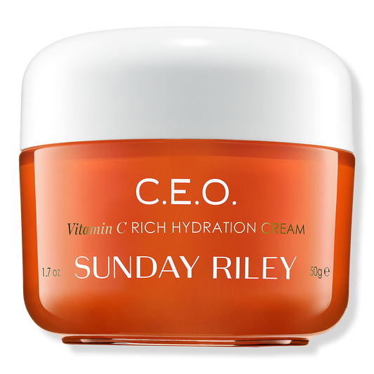 Sunday Riley C.E.O. Vitamin C Rich Hydration Cream Face Moisturizer, 1.7oz