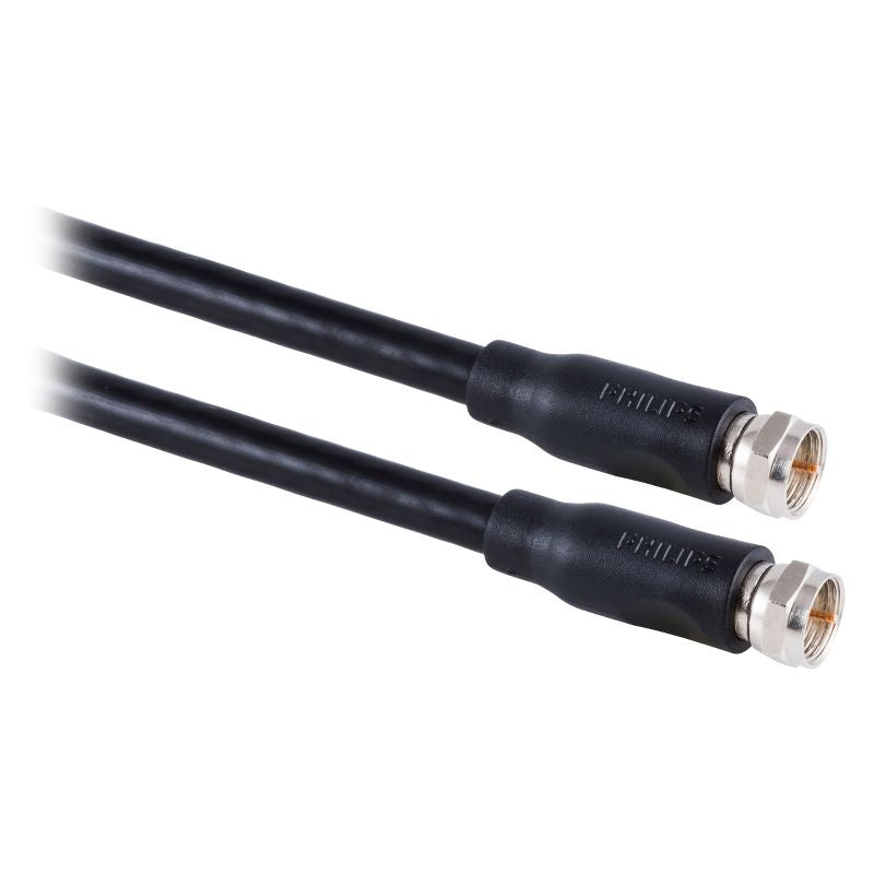 Philips 25' RG6 Coax Cable - Black