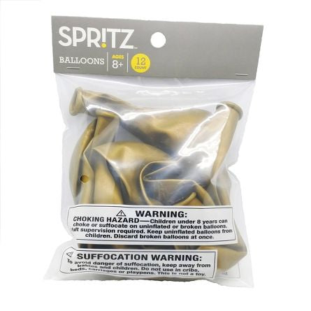12ct Gold Balloons - Spritz