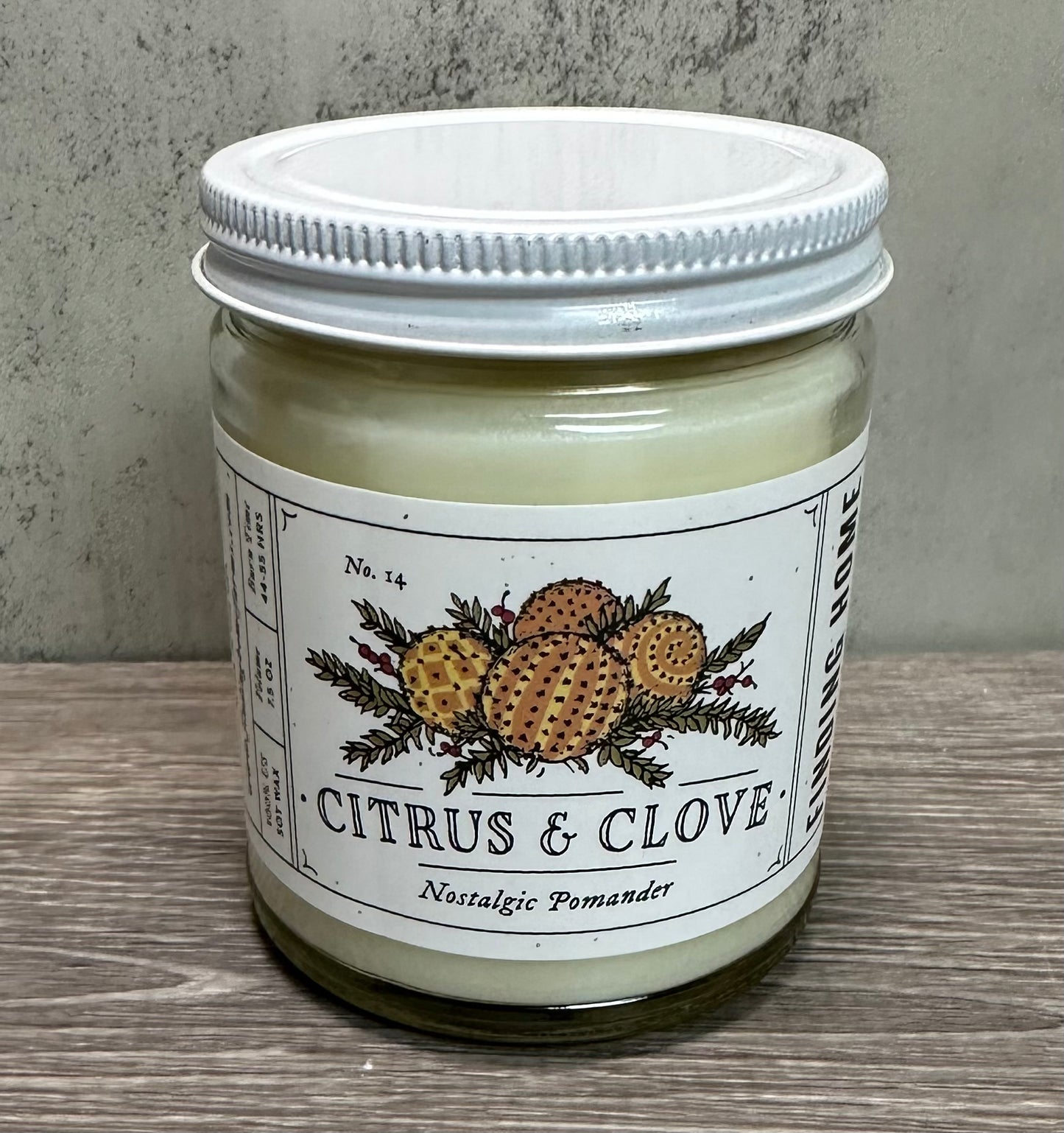 Finding Home Farms Citrus & Clove 7.5 oz Soy Wax Candle