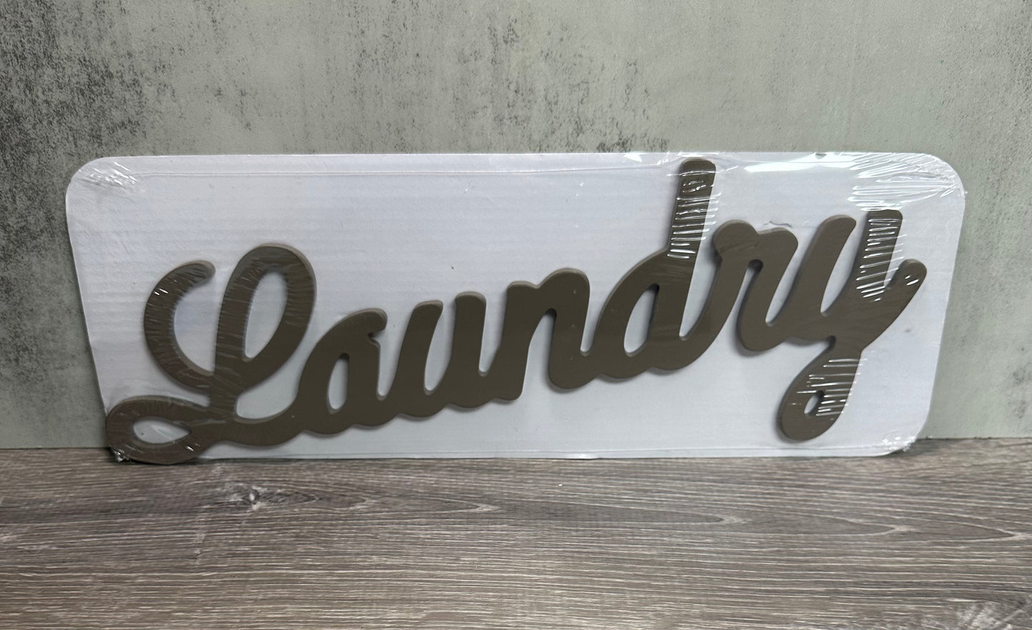 Bullseye Playground “Laundry” Wood Sign