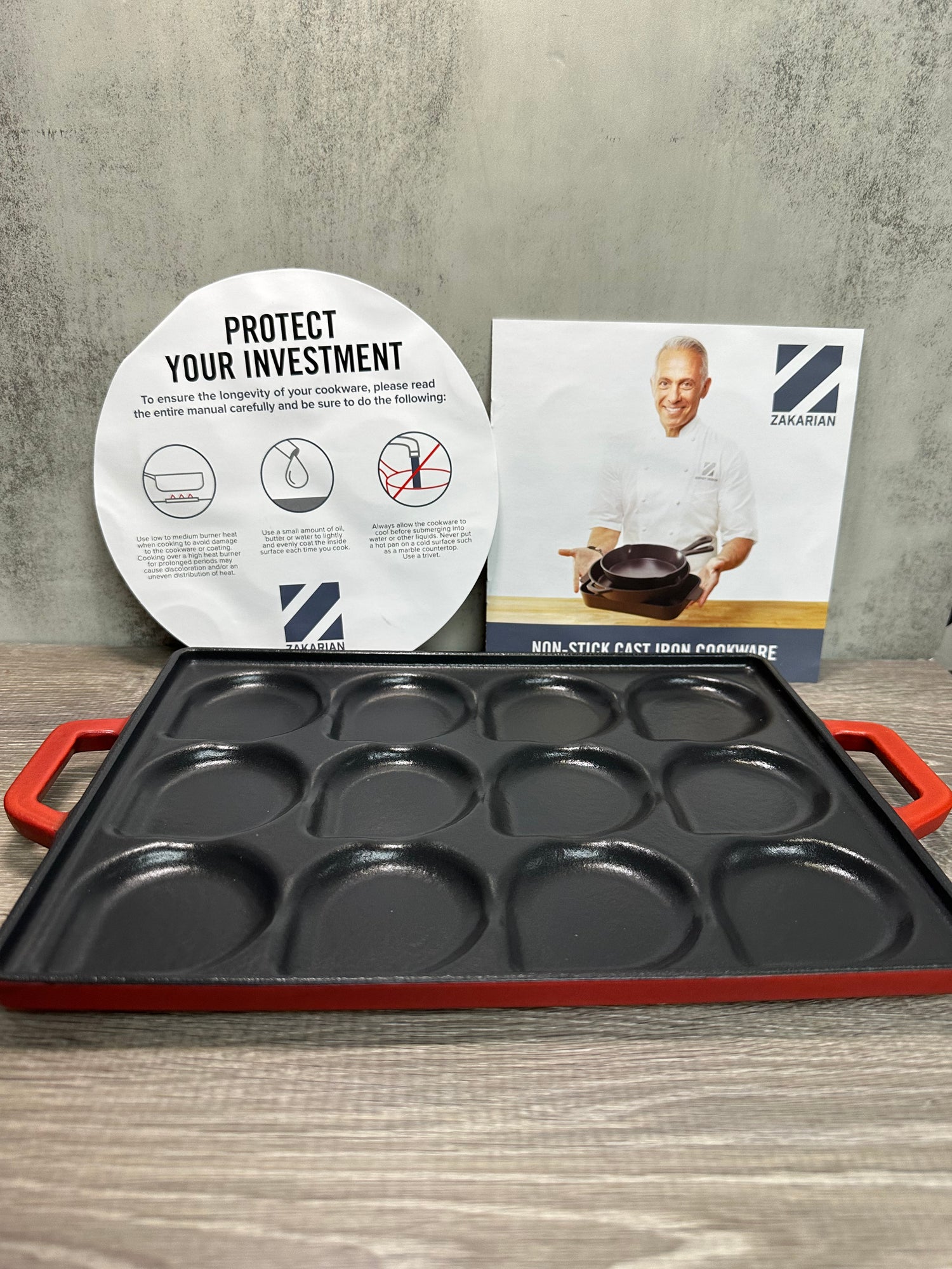 Cast iron seafood baking pan by Geoffrey Zakarian – The Discount Store