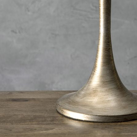 nuLOOM Columbia Metal 33" Table Lamp Lighting - Gold 33" H x 16" W x 16" D **SCRATCHED**some shade damage