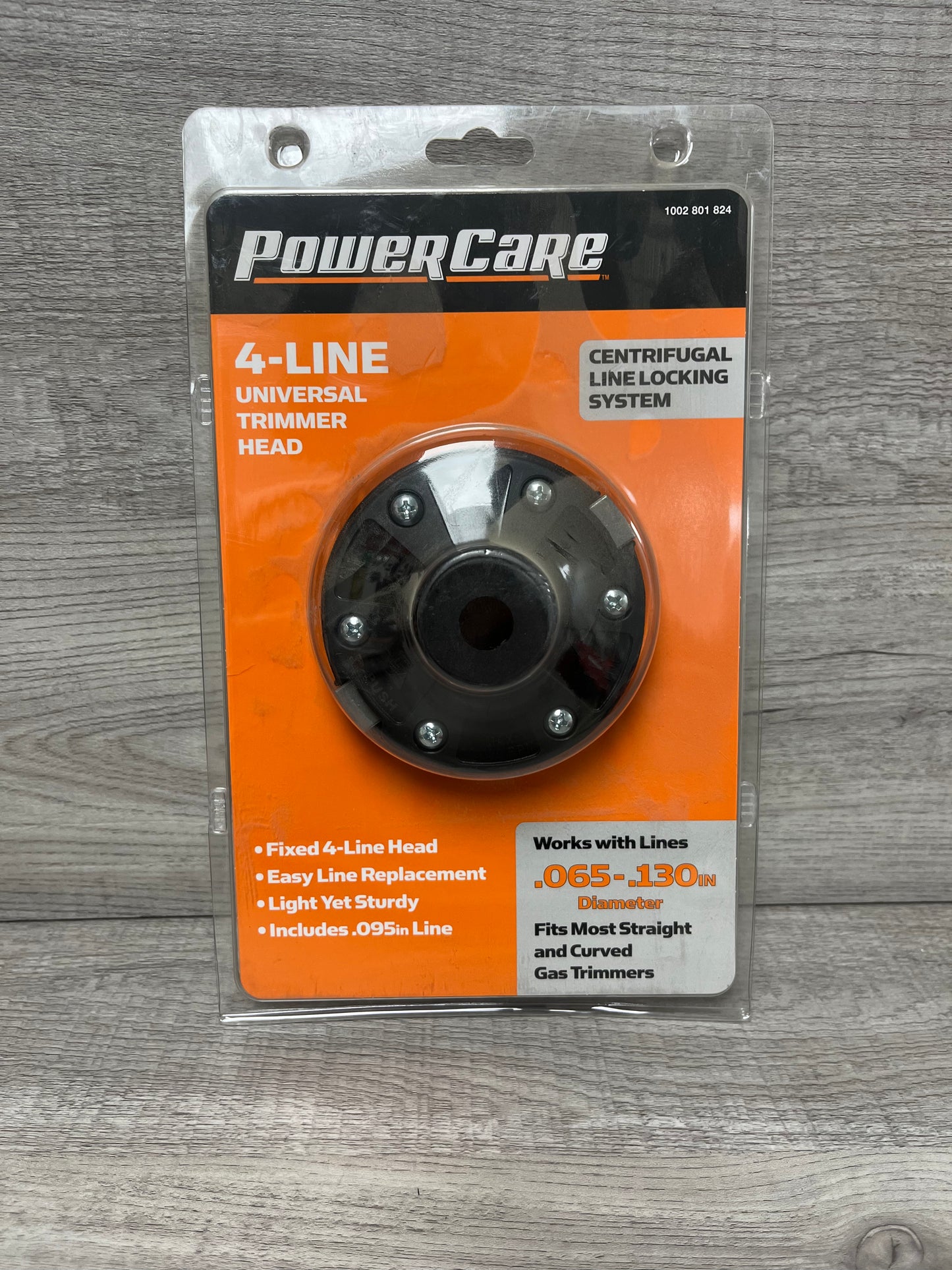 PowerCare 4-Line Universal Trimmer Head Centrifugal Line Locking System