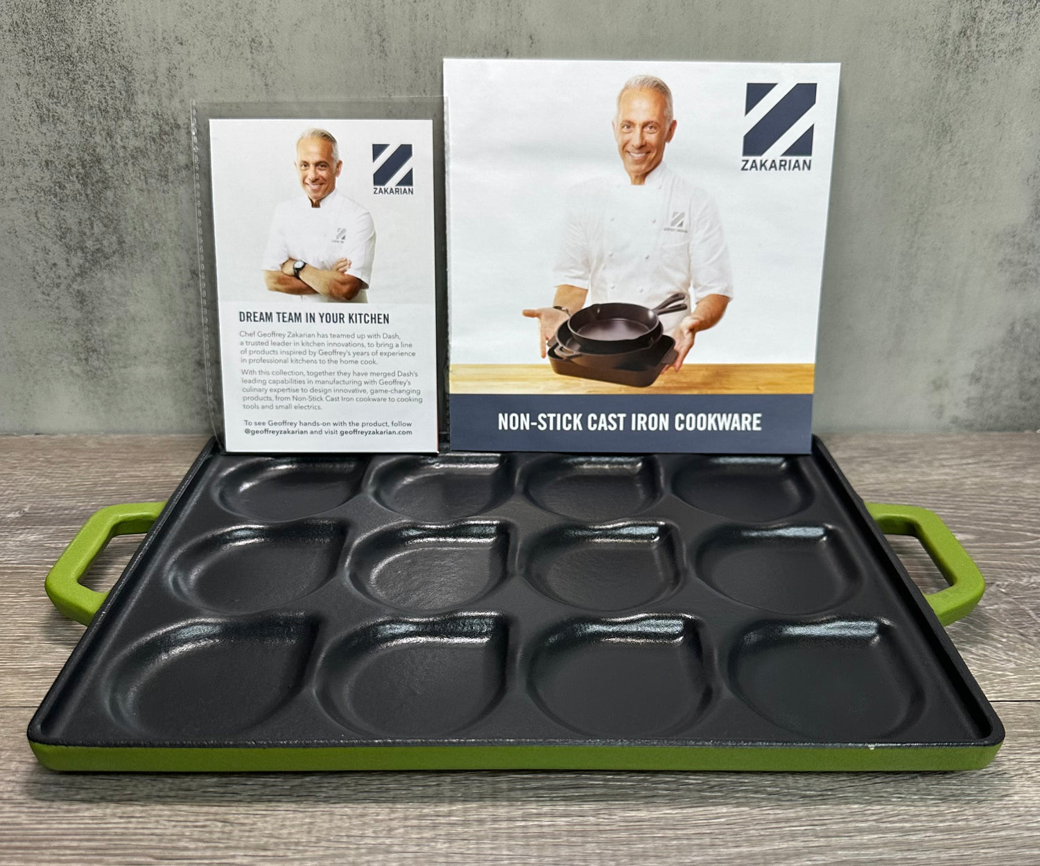 12 Non-Stick Cast Iron All Purpose Pan — Shop Geoffrey Zakarian