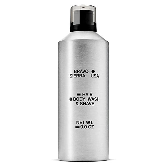 4-in-1, Body & Face Wash, Shampoo, and Shave Gel by Bravo Sierra - 9 oz