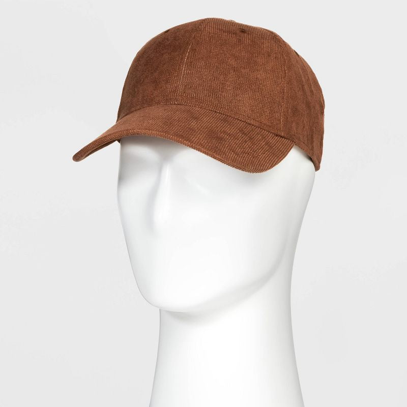 Men's Corduroy Baseball Hat - Goodfellow & Co™ Brown