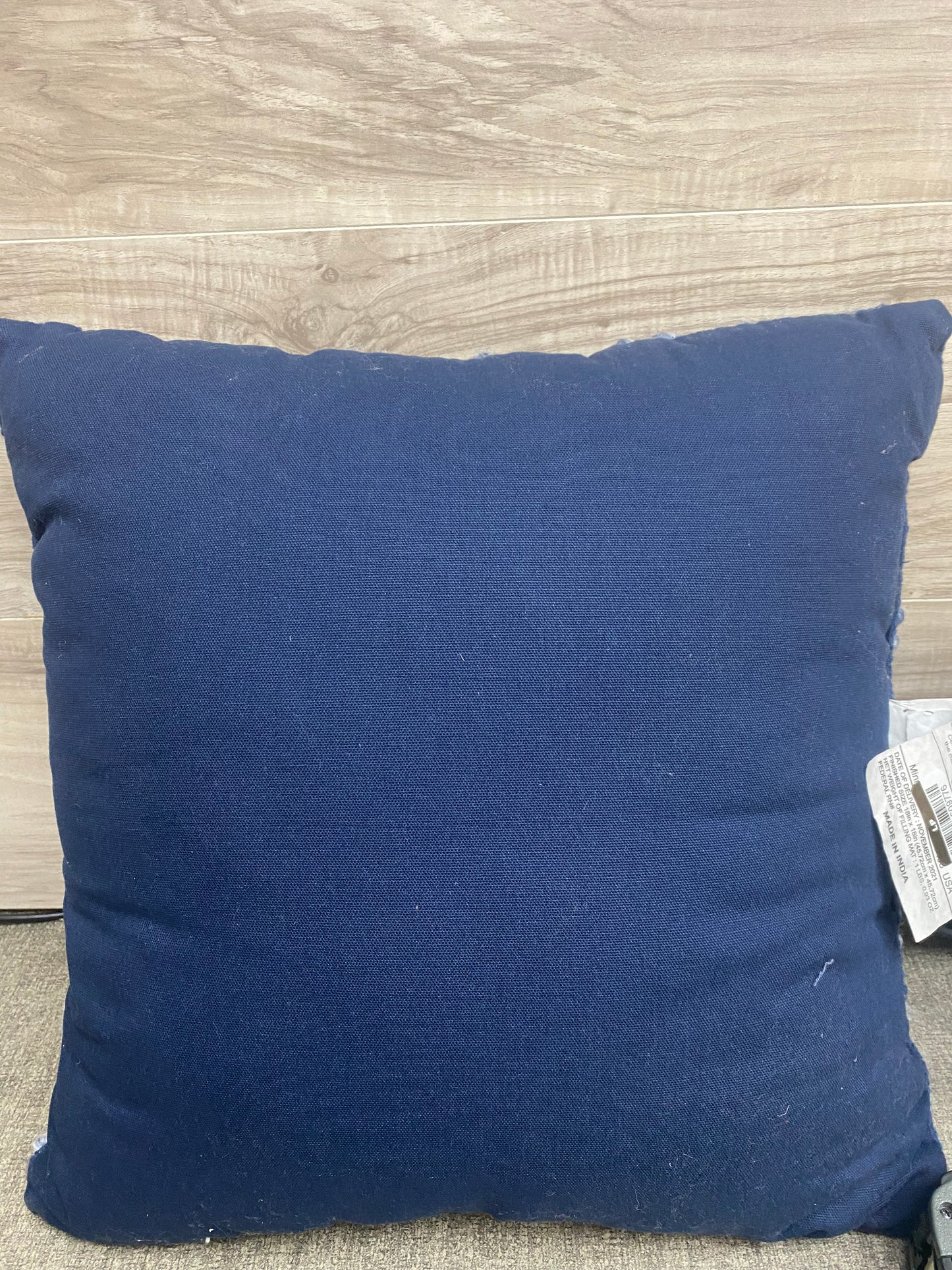 Project 62 Blue throw pillow