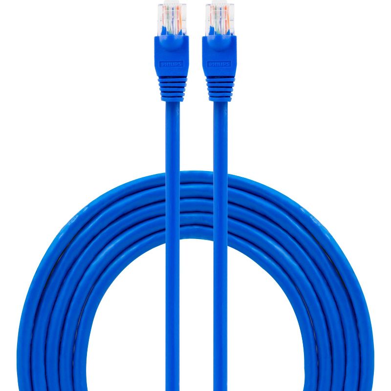Philips 7' Cat6 Ethernet Cable - Blue