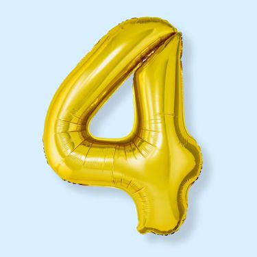 34" Number Balloon - Spritz