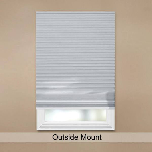 Shadow White Cordless Blackout Cellular Shade - 27 in. W x 48 in. L