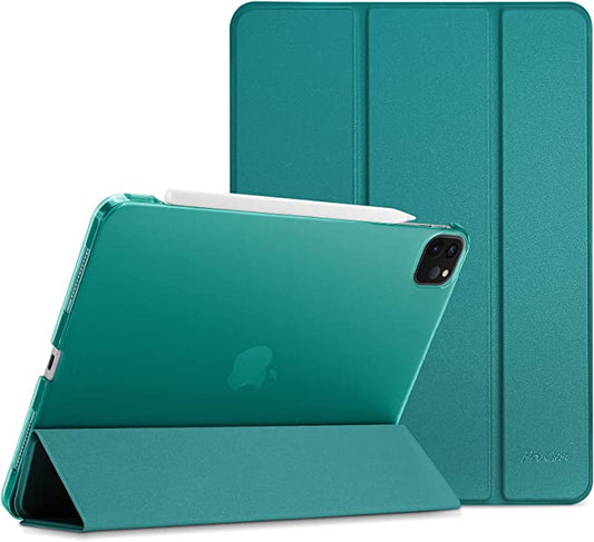 ProCase iPad Pro 11 Inch Case 2022/2021 / 2020/2018, Slim Stand Hard Back Shell Smart Cover for iPad Pro 11 Inch 4th Generation 2022 / 3rd Gen 2021/ 2nd Gen 2020 / 1st Gen 2018 -Emerald